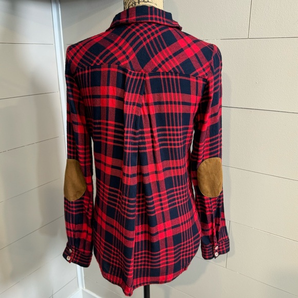 Skies Are Blue Maquire Elbow Patch Top - Medium - Picture 2 of 7